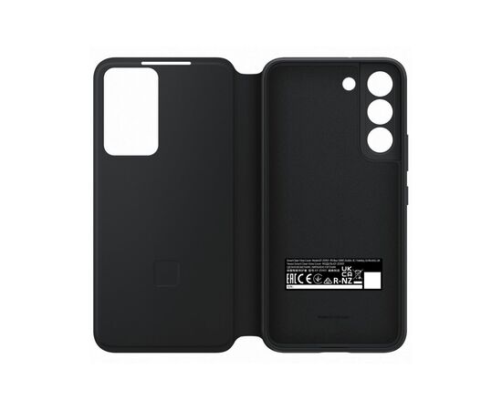 Чехол для моб. телефона Samsung Smart Clear View Cover Galaxy S22 Black (EF-ZS901CBEGRU), изображение 4 Чехол для моб. телефона Samsung Smart Clear View Cover Galaxy S22 Black (EF-ZS901CBEGRU), изображение 4