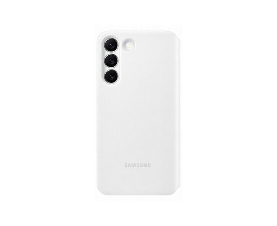Чехол для моб. телефона Samsung Smart Clear View Cover Galaxy S22 White (EF-ZS901CWEGRU), изображение 2 Чехол для моб. телефона Samsung Smart Clear View Cover Galaxy S22 White (EF-ZS901CWEGRU), изображение 2