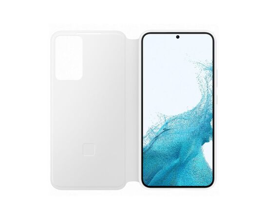 Чехол для моб. телефона Samsung Smart Clear View Cover Galaxy S22 Plus White (EF-ZS906CWEGRU), изображение 3 Чехол для моб. телефона Samsung Smart Clear View Cover Galaxy S22 Plus White (EF-ZS906CWEGRU), изображение 3