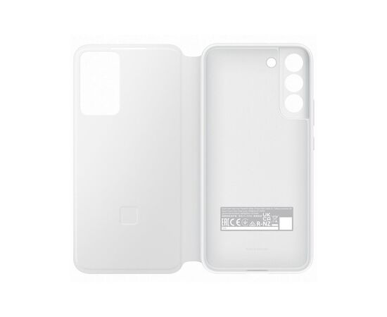 Чехол для моб. телефона Samsung Smart Clear View Cover Galaxy S22 Plus White (EF-ZS906CWEGRU), изображение 4 Чехол для моб. телефона Samsung Smart Clear View Cover Galaxy S22 Plus White (EF-ZS906CWEGRU), изображение 4