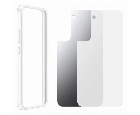 Чехол для моб. телефона Samsung Frame Cover Galaxy S22 Plus Transparency (EF-MS906CTEGRU), изображение 5 Чехол для моб. телефона Samsung Frame Cover Galaxy S22 Plus Transparency (EF-MS906CTEGRU), изображение 5