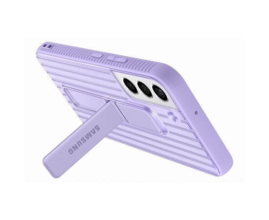 Чехол для моб. телефона Samsung Protective Standing Cover Galaxy S22 Lavender (EF-RS901CVEGRU), изображение 7 Чехол для моб. телефона Samsung Protective Standing Cover Galaxy S22 Lavender (EF-RS901CVEGRU), изображение 7