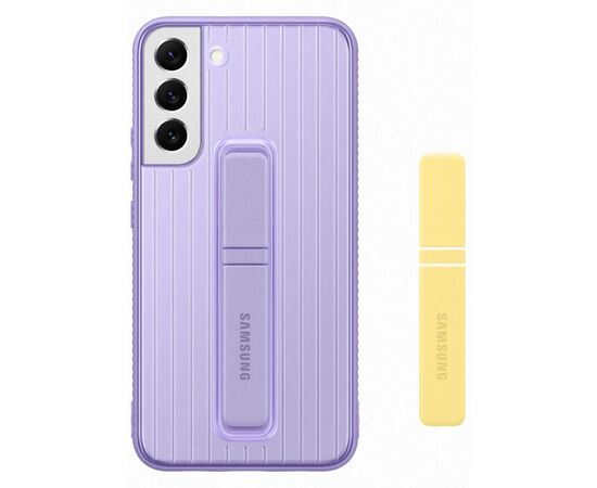 Чехол для моб. телефона Samsung Protective Standing Cover Galaxy S22 Plus Lavender (EF-RS906CVEGRU), изображение 2 Чехол для моб. телефона Samsung Protective Standing Cover Galaxy S22 Plus Lavender (EF-RS906CVEGRU), изображение 2