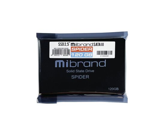 Накопитель SSD 2.5" 120GB Mibrand (MI2.5SSD/SP120GB), изображение 3 Накопитель SSD 2.5" 120GB Mibrand (MI2.5SSD/SP120GB), изображение 3