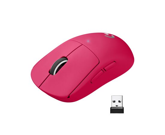 Мишка Logitech G Pro X Superlight Wireless Magenta (910-005956)
