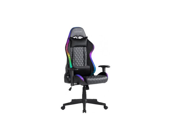 Крісло ігрове Hator Darkside RGB Black (HTC-918)