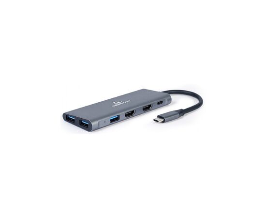 Концентратор Cablexpert USB-C 3-in-1 (HUB/HDMI/PD) (A-CM-COMBO3-01)