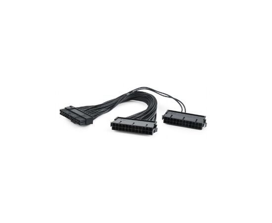 Переходник MB power connector splitter 24-pin, 0.3m Cablexpert (CC-PSU24-01), изображение 2 Переходник MB power connector splitter 24-pin, 0.3m Cablexpert (CC-PSU24-01), изображение 2