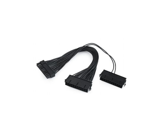 Переходник MB power connector splitter 24-pin, 0.3m Cablexpert (CC-PSU24-01)