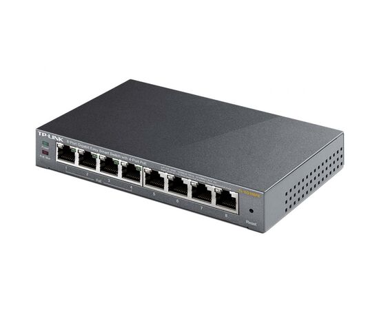 Коммутатор сетевой TP-Link TL-SG108PE, изображение 4 Коммутатор сетевой TP-Link TL-SG108PE, изображение 4