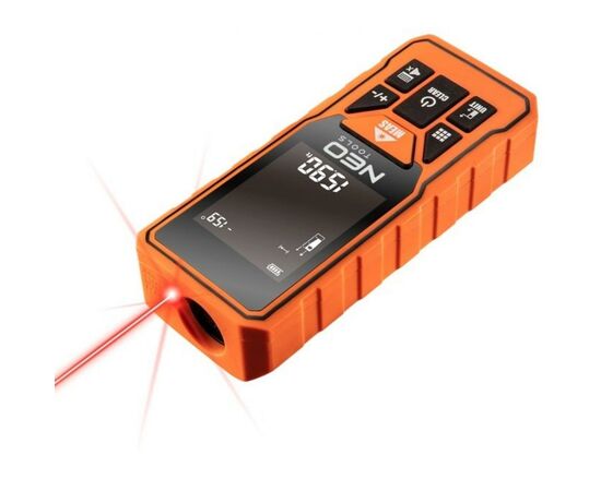 Дальномер Neo Tools 0,2 - 60 м (75-201), изображение 2 Дальномер Neo Tools 0,2 - 60 м (75-201), изображение 2