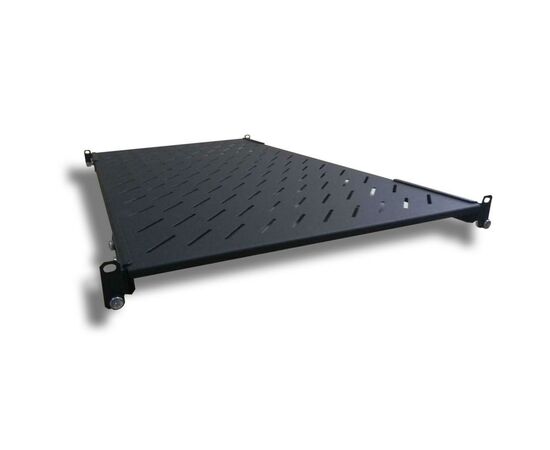 Полка 19" Hypernet 1U глуб. 400мм, в шкафы глубиной 600мм, цвет черный (U-FS-60-BLACK)