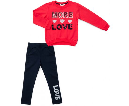 Спортивний костюм Breeze "MORE LOVE" (13269-116G-coral)