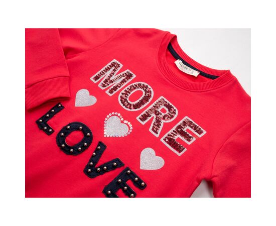 Спортивный костюм Breeze "MORE LOVE" (13269-128G-coral), изображение 7 Спортивный костюм Breeze "MORE LOVE" (13269-128G-coral), изображение 7