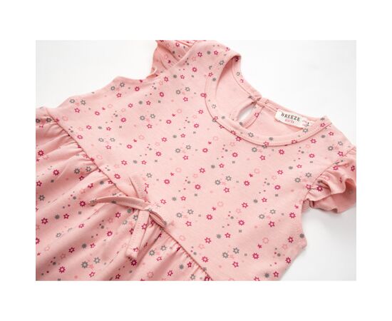 Платье Breeze с цветочками (16983-104G-pink), изображение 3 Платье Breeze с цветочками (16983-104G-pink), изображение 3