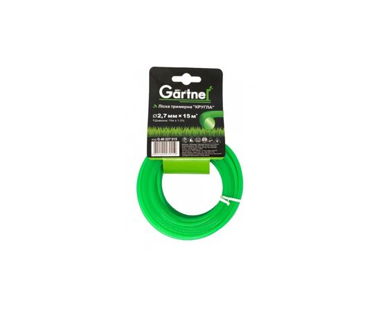 Жилка косильна Gartner "Кругла" 2,7 мм x 15 м (G.40227015)