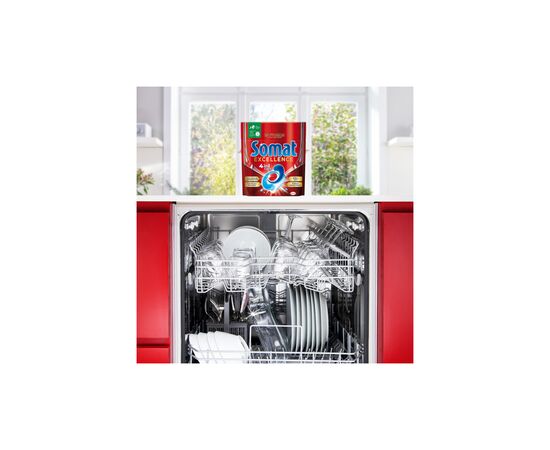 Таблетки для посудомийних машин Somat Excellence 32 шт. (9000101518924), зображення 8 Таблетки для посудомийних машин Somat Excellence 32 шт. (9000101518924), зображення 8