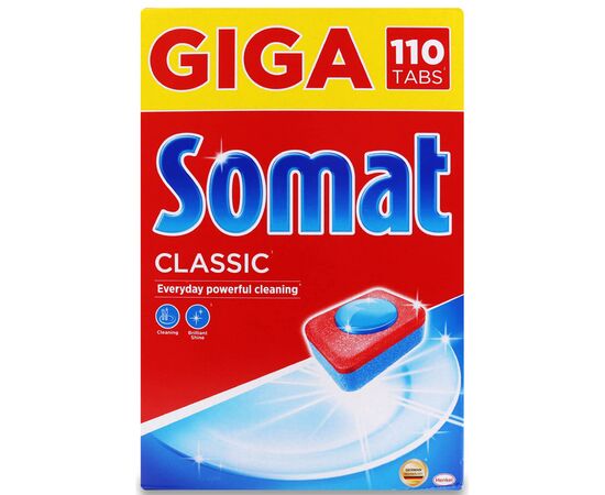 Таблетки для посудомоечных машин Somat Classic 110 шт. (9000101535334)