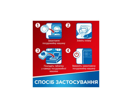 Таблетки для посудомийних машин Somat Classic 57 шт. (9000101535037), зображення 6 Таблетки для посудомийних машин Somat Classic 57 шт. (9000101535037), зображення 6