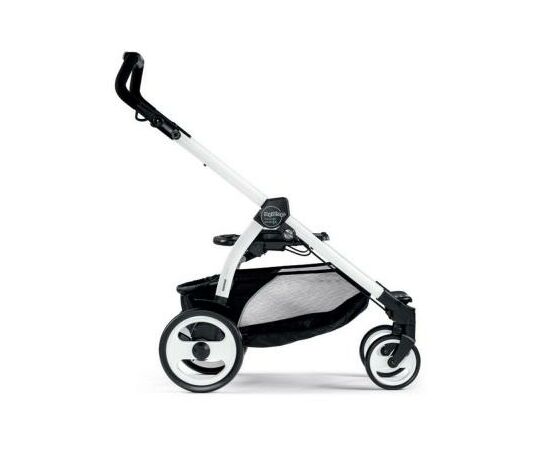 Шасси для коляски Peg-Perego Book Plus 51 Бело-черная (ICBO0200NL54)