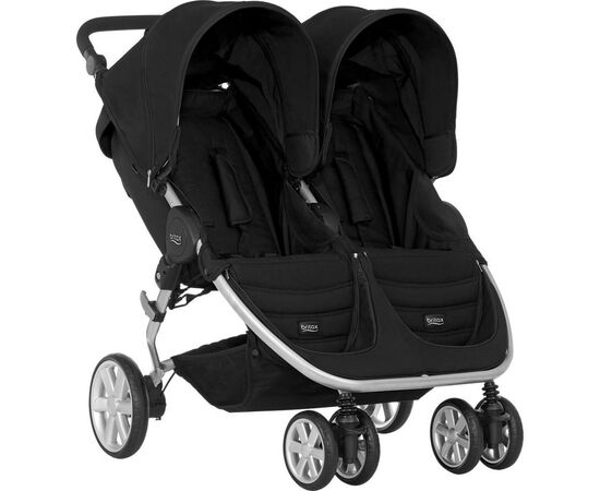Коляска Britax-Romer B-AGILE DOUBLE Cosmos Black (2000033222), изображение 3 Коляска Britax-Romer B-AGILE DOUBLE Cosmos Black (2000033222), изображение 3