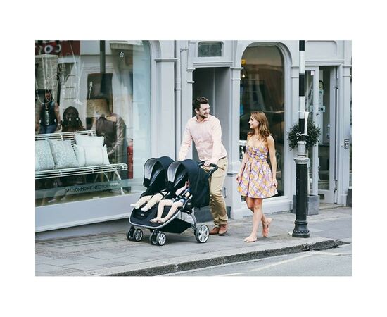 Коляска Britax-Romer B-AGILE DOUBLE Cosmos Black (2000033222), изображение 7 Коляска Britax-Romer B-AGILE DOUBLE Cosmos Black (2000033222), изображение 7