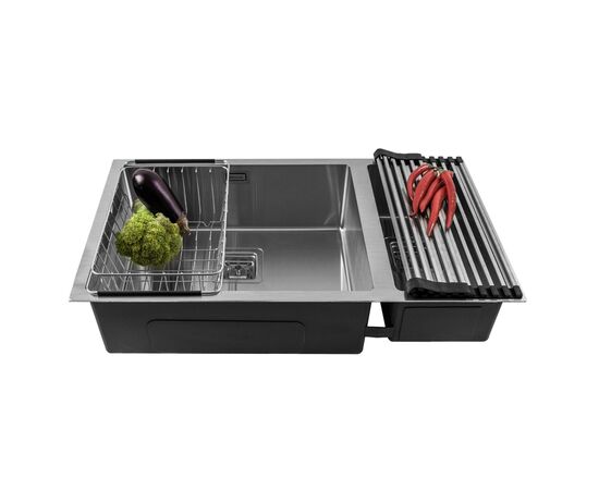 Мойка кухонная Weilor ALLERHAND WRX DB8145, изображение 4 Мойка кухонная Weilor ALLERHAND WRX DB8145, изображение 4
