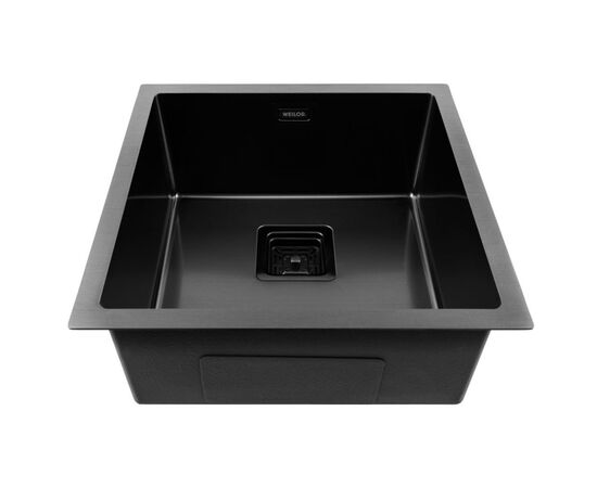 Мойка кухонная Weilor FILIGRAN WRC 4545 GRAPHIT, изображение 2 Мойка кухонная Weilor FILIGRAN WRC 4545 GRAPHIT, изображение 2