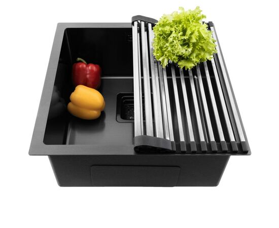 Мойка кухонная Weilor FILIGRAN WRC 4545 GRAPHIT, изображение 4 Мойка кухонная Weilor FILIGRAN WRC 4545 GRAPHIT, изображение 4