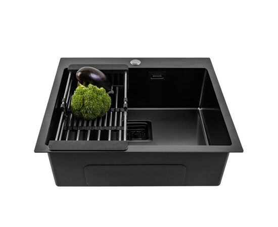 Мойка кухонная Weilor FILIGRAN WRC 5750 GRAPHIT, изображение 4 Мойка кухонная Weilor FILIGRAN WRC 5750 GRAPHIT, изображение 4