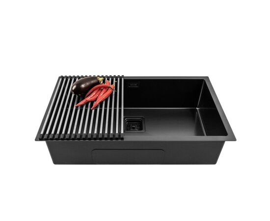 Мойка кухонная Weilor FILIGRAN WRC 7745 GRAPHIT, изображение 6 Мойка кухонная Weilor FILIGRAN WRC 7745 GRAPHIT, изображение 6