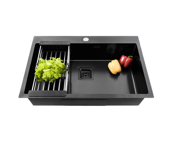 Мойка кухонная Weilor FILIGRAN WRC 7750 GRAPHIT, изображение 5 Мойка кухонная Weilor FILIGRAN WRC 7750 GRAPHIT, изображение 5