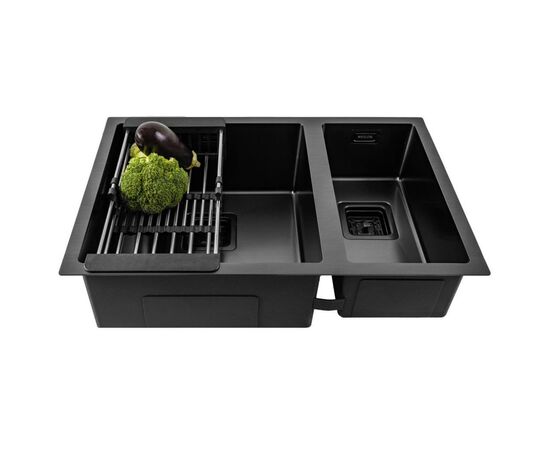 Мойка кухонная Weilor FILIGRAN WRC DB6945 GRAPHIT, изображение 4 Мойка кухонная Weilor FILIGRAN WRC DB6945 GRAPHIT, изображение 4