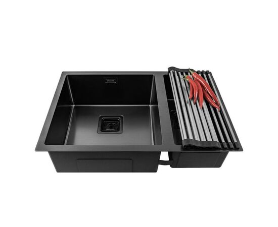 Мойка кухонная Weilor FILIGRAN WRC DB6945 GRAPHIT, изображение 6 Мойка кухонная Weilor FILIGRAN WRC DB6945 GRAPHIT, изображение 6