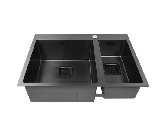 Мойка кухонная Weilor FILIGRAN WRC DB6950 GRAPHIT, изображение 2 Мойка кухонная Weilor FILIGRAN WRC DB6950 GRAPHIT, изображение 2