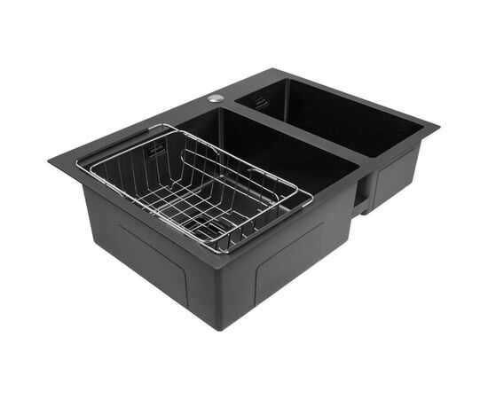 Мойка кухонная Weilor FILIGRAN WRC DB6950 GRAPHIT, изображение 6 Мойка кухонная Weilor FILIGRAN WRC DB6950 GRAPHIT, изображение 6