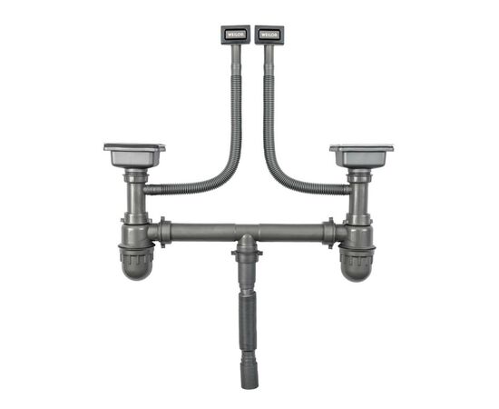 Мойка кухонная Weilor FILIGRAN WRC DB6950 GRAPHIT, изображение 8 Мойка кухонная Weilor FILIGRAN WRC DB6950 GRAPHIT, изображение 8