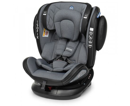 Автокресло El Camino ME 1045 Evolution 360 Isofix 0-36 кг Royal Dark Grey (ME 1045 EVO royal d.grey)