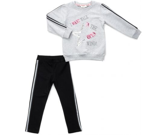 Спортивний костюм Breeze з лампасами (13666-116G-gray)
