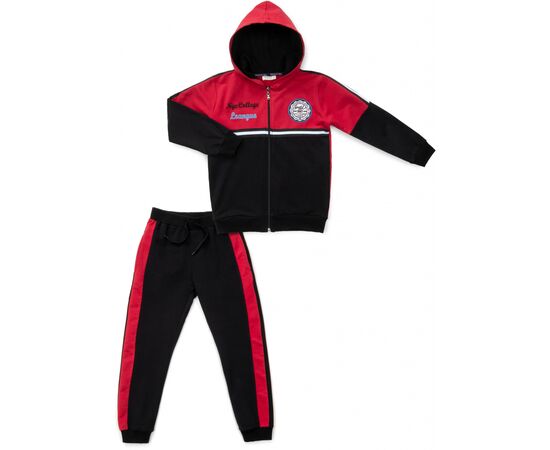 Спортивный костюм Breeze с капюшоном на молнии (12795-128B-red)