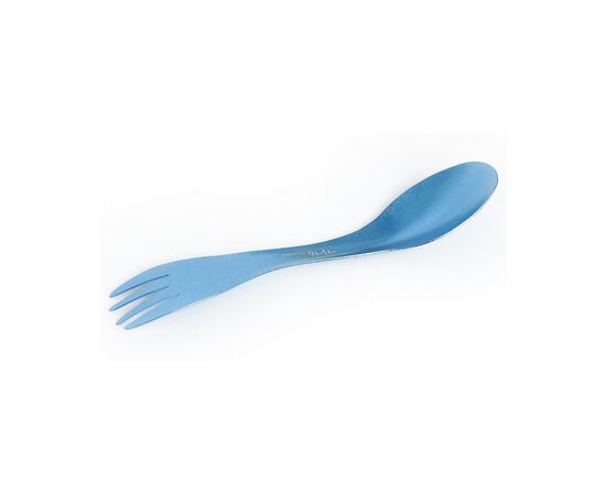Ложка-вилка туристическая TiTo Titanium 2 в 1 Blue (SPK2B1-BL), изображение 3 Ложка-вилка туристическая TiTo Titanium 2 в 1 Blue (SPK2B1-BL), изображение 3