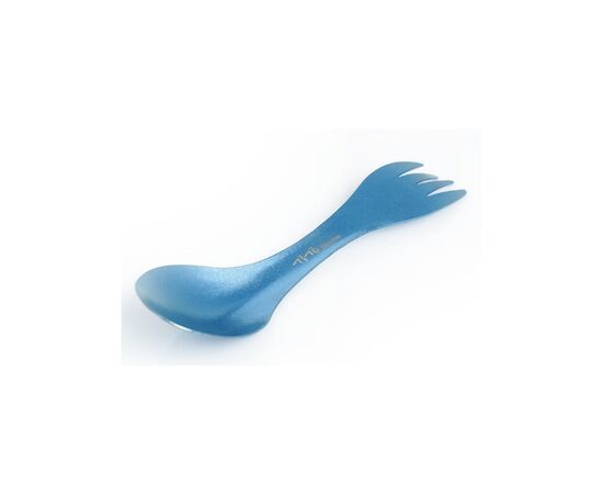 Ложка-вилка туристическая TiTo Titanium 2 в 1 Blue (SPK2B1-BL)