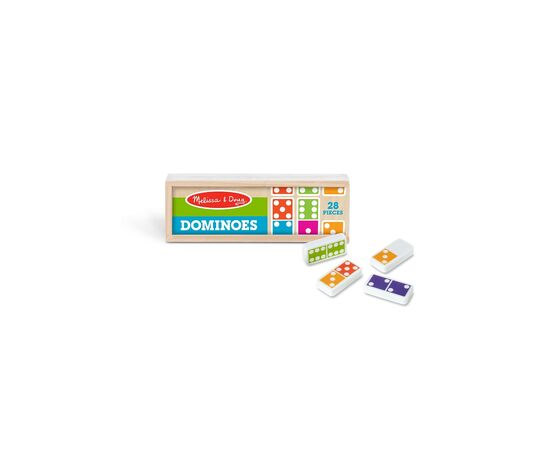 Настольная игра Melissa&Doug Домино (MD30388), изображение 2 Настольная игра Melissa&Doug Домино (MD30388), изображение 2
