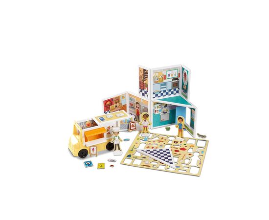 Игровой набор Melissa&Doug магнитный Магазин пиццы и мороженого (MD30658), изображение 2