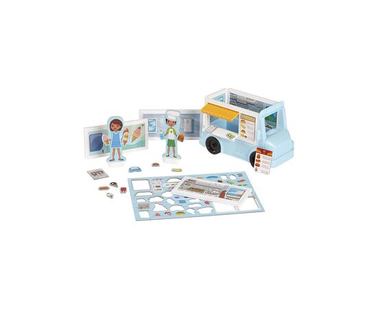 Игровой набор Melissa&Doug магнитный Магазин пиццы и мороженого (MD30658), изображение 3
