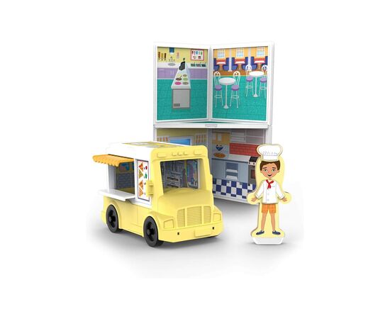 Игровой набор Melissa&Doug магнитный Магазин пиццы и мороженого (MD30658), изображение 4