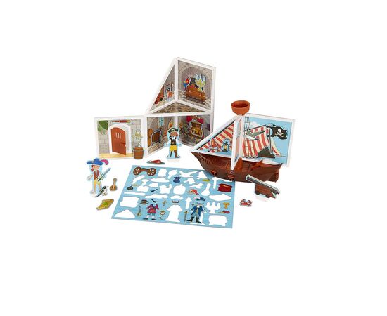 Игровой набор Melissa&Doug магнитный Пиратская бухта (MD30664), изображение 2 Игровой набор Melissa&Doug магнитный Пиратская бухта (MD30664), изображение 2