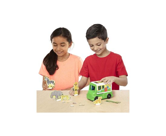 Игровой набор Melissa&Doug магнитный Сафари – спасательная машина (MD30666), изображение 4 Игровой набор Melissa&Doug магнитный Сафари – спасательная машина (MD30666), изображение 4