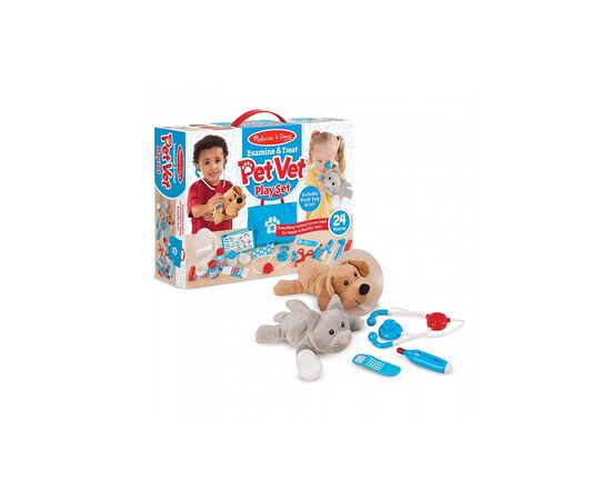 Игровой набор Melissa&Doug Юный ветеринар (MD18520), изображение 4 Игровой набор Melissa&Doug Юный ветеринар (MD18520), изображение 4