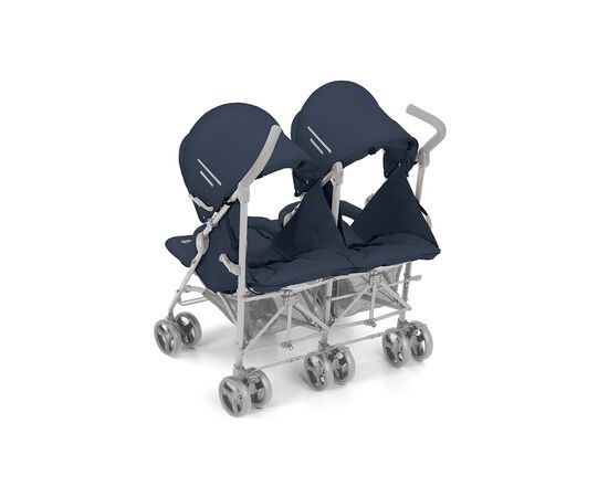 Коляска Cam TWIN FLIP синяя (850/27), изображение 3 Коляска Cam TWIN FLIP синяя (850/27), изображение 3